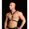 Shots Ouch Thanos Chest Centerpiece Body Harness - Black