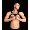 Shots Ouch Costas Solid Structure 1 Body Harness - Black