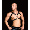 Shots Ouch Andreas Masculine Masterpiece Body Harness - Black
