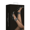 Shots Ouch Plush Leather Ankle Cuffs - Black