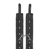 Shots Ouch Plush Leather Ankle Cuffs - Black