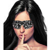 Shots Ouch Love Street Art Fashion Printed Eye Mask - Black