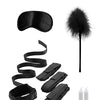 Shots Ouch Bed Bindings Restraint Kit - Black