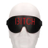Shots Ouch Bitch Blindfold - Black