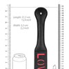 Shots Ouch Love Paddle - Black