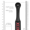 Shots Ouch XOXO Paddle - Black
