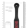 Shots Ouch Bad Boy Paddle - Black