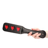 Shots Ouch Hearts Paddle - Black
