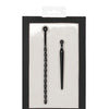 Shots Ouch Urethral Sounding Beginners Silicone Plug Set - Black