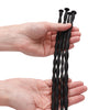 Shots Ouch Advanced Urethral Sounding Silicone Spiral Plug Set - Black