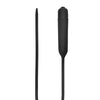 Shots Ouch Extra Long Urethral Sounding Silicone Vibrating Bullet Plug - Black