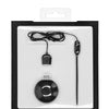 Shots Ouch Urethral Sounding Silicone Rechargeable & Remote Controlled Vibrating Plug - Black