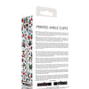 Shots Ouch Old School Tattoo Style Printed Ankle Cuffs- Black