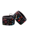 Shots Ouch Old School Tattoo Style Printed Ankle Cuffs- Black