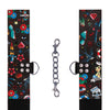 Shots Ouch Old School Tattoo Style Printed Ankle Cuffs- Black