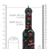 Shots Ouch Old School Tattoo Style Printed Paddle - Black