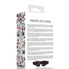 Shots Ouch Old School Tattoo Style Printed Eye Mask - Black