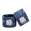 Shots Ouch Demin Handcuffs - Blue