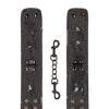 Shots Ouch Denim Ankle Cuffs - Black
