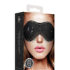 Shots Denim Eye Mask - Black
