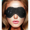 Shots Denim Eye Mask - Black