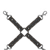 Shots Ouch Denim Hog Tie - Black
