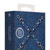 Shots Ouch Denim Hog Tie - Blue