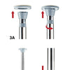 Shots Ouch Dance Pole - Silver