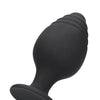 Shots Ouch Rippled Butt Plug Set - Black