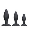Shots Ouch Apex Butt Plug Set - Black