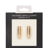 Shots Ouch Bullet Magnetic Nipple Clamps - Gold