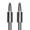 Shots Ouch Pin Magnetic Nipple Clamps - Silver