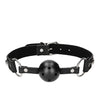Shots Ouch Diamond Breathable Ball Gag - Black
