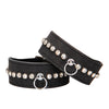 Shots Ouch Diamond Studded Ankle Cuffs - Black