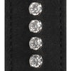 Shots Ouch Diamond Studded Paddle - Black