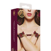 Shots Ouch Halo Wrist or Ankle Cuffs - Burgundy
