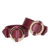 Shots Ouch Halo Wrist or Ankle Cuffs - Burgundy