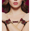 Shots Ouch Halo Wrist or Ankle Cuffs - Burgundy