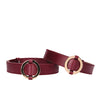 Shots Ouch Halo Thigh Cuffs - Burgundy