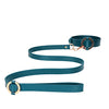 Shots Ouch Halo Collar w/Leash - Green