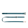 Shots Ouch Halo Collar w/Leash - Green