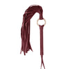 Shots Ouch Halo Flogger - Burgundy