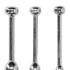 Shots Ouch Urethral Sounding Metal Plug Set