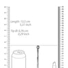 Shots Ouch Urethral Sounding Metal Stick