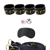 Shots Ouch Limited Edition Gold Bed Bindings Restraint System