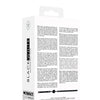 Shots Ouch Black & White Silicone Ball Gag - Black