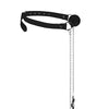 Shots Ouch Black & White Breathable Ball Gag w/Nipple Clamps - Black