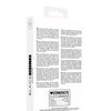 Shots Ouch Black & White Lace Mask w/Elastic Straps - Black