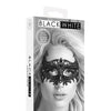 Shots Ouch Black & White Lace Eye Mask - Empress Black