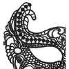 Shots Ouch Black & White Lace Eye Mask - Empress Black